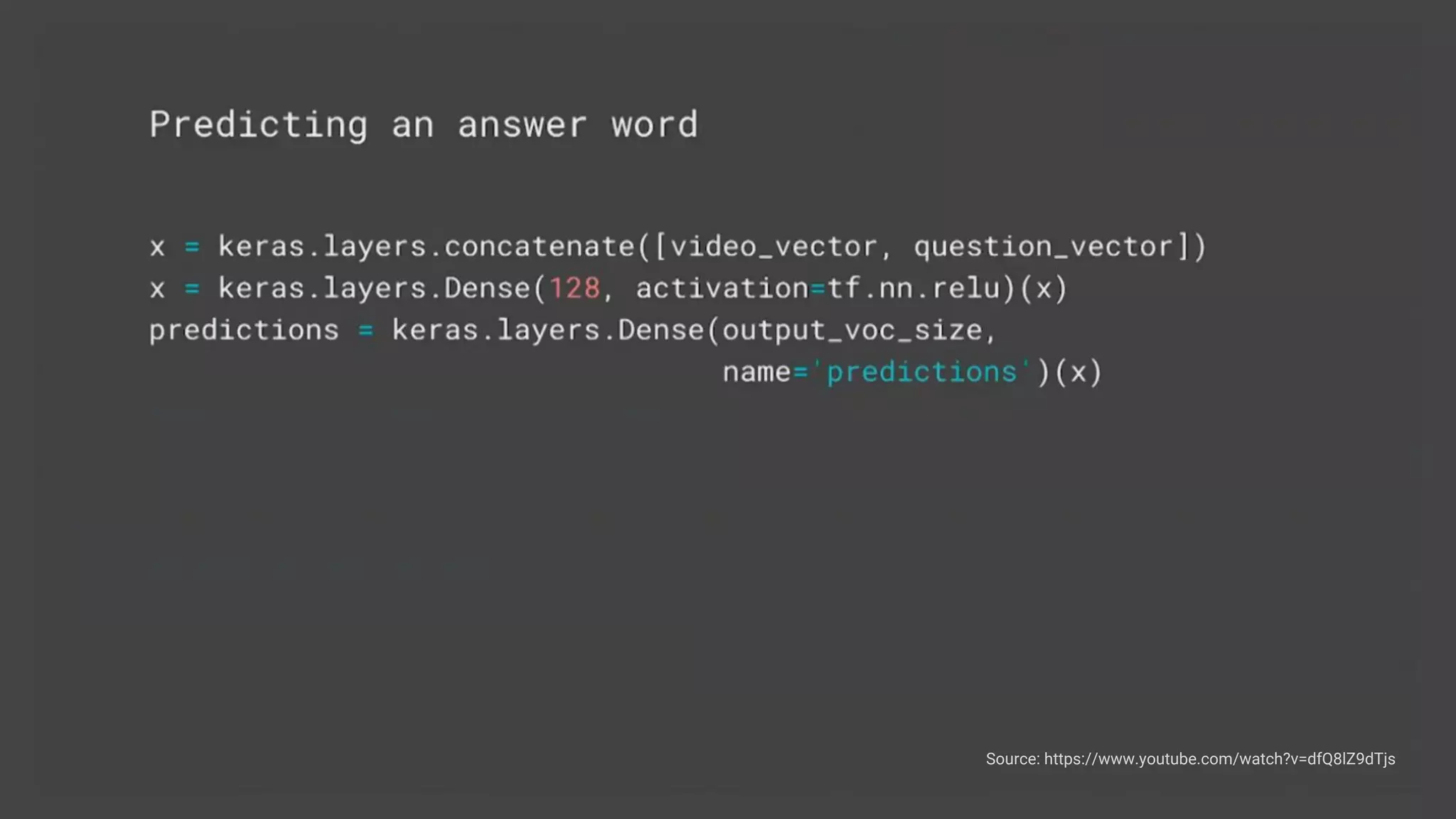 Source: https://www.youtube.com/watch?v=dfQ8lZ9dTjs
 