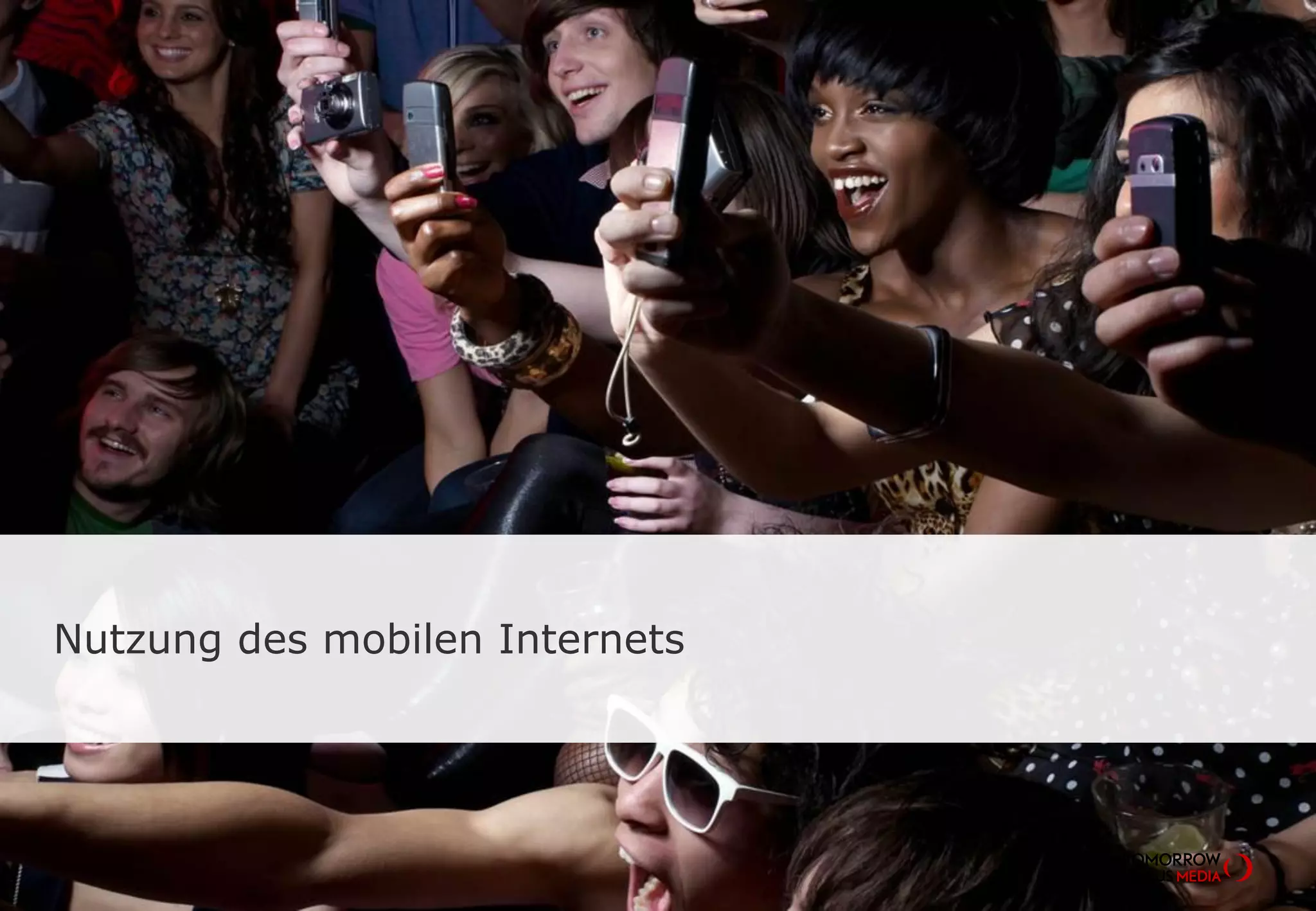 Nutzung des mobilen Internets
 