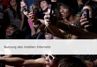 Nutzung des mobilen Internets
 