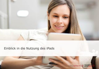 Einblick in die Nutzung des iPads
 