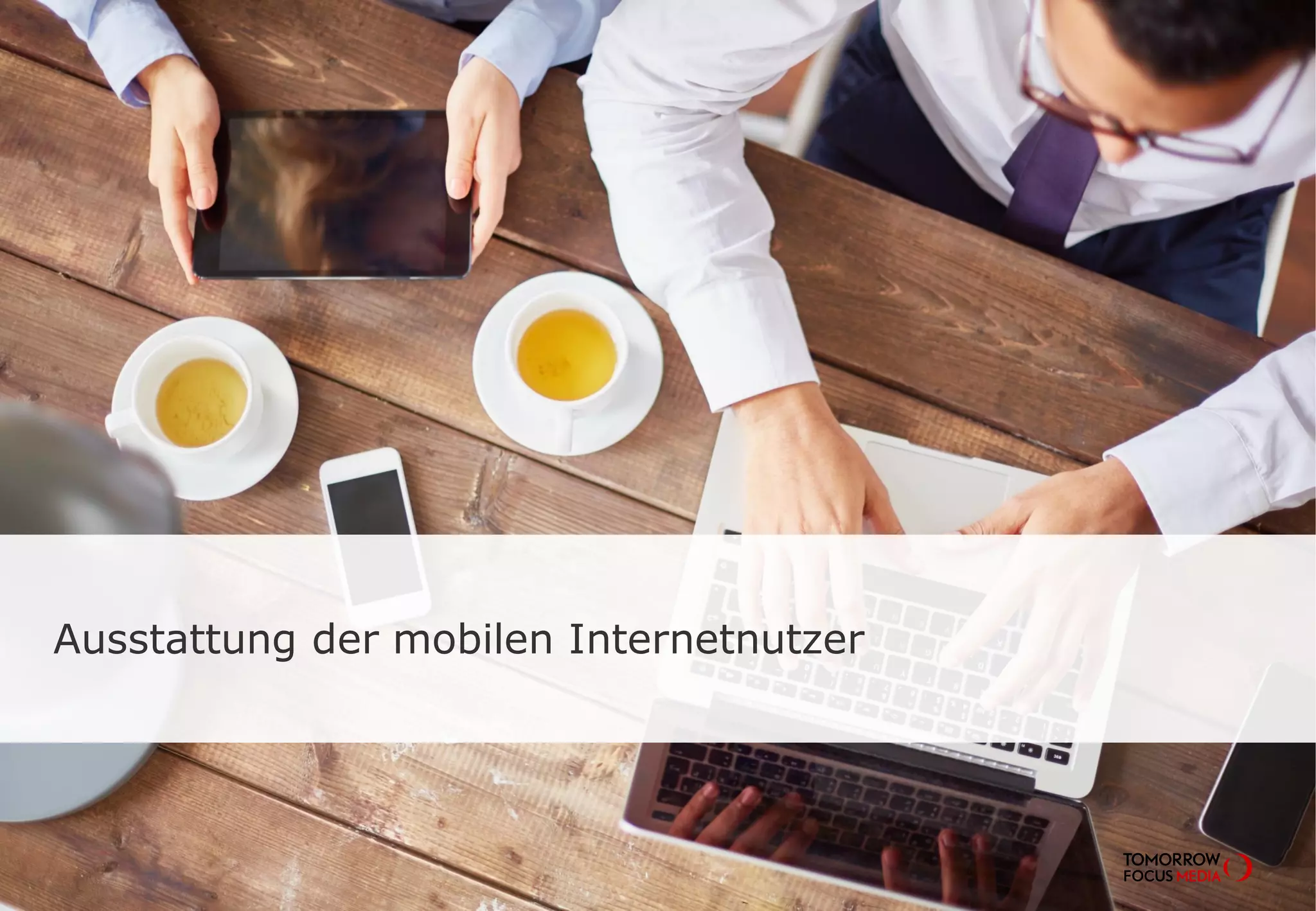 Ausstattung der mobilen Internetnutzer
 