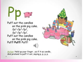 Flashcards and posters P p