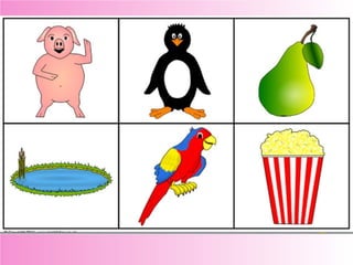 Flashcards and posters P p