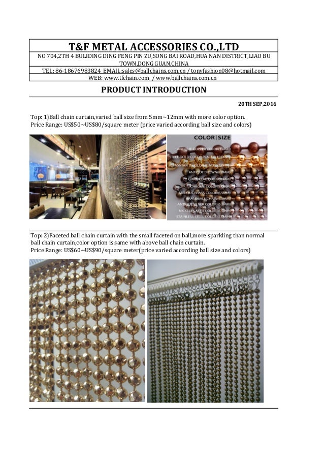 Metal Bead Chain Curtain Metal Wire Mesh Curtain Metal Fabric Curtain