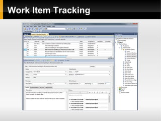 Work Item Tracking 