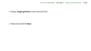 16
● Today, single gold bar costs around 0.5%
● Takes around 2-3 days
 