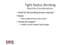 Intro to Rotary Draw Bending: An Engineer’s Guide to Bending Tubes | PDF