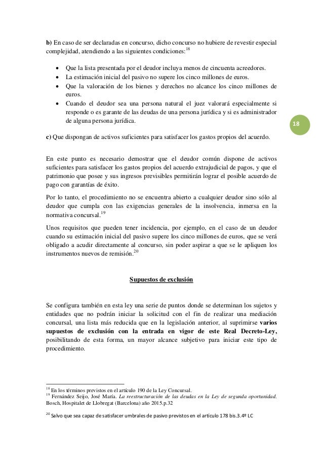 La Mediacion Concursal Y La Figura Del Mediador Concursal