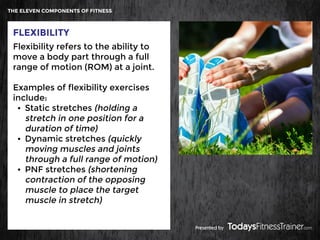 Understanding the 11 Components of Fitness | PDF