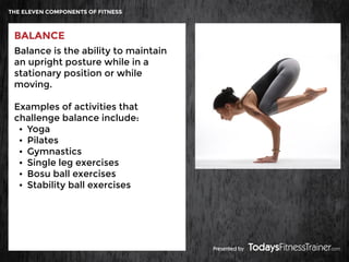 components of physical fitness and examples