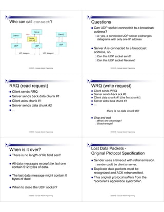 Tftp errors | PDF | Computer Networking | Computing