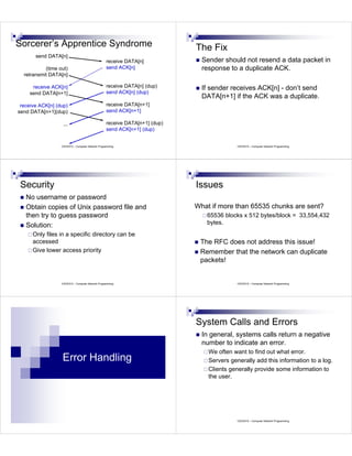 Tftp errors | PDF | Computer Networking | Computing