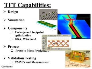 Tft Product Presentation June 2009 | PPT