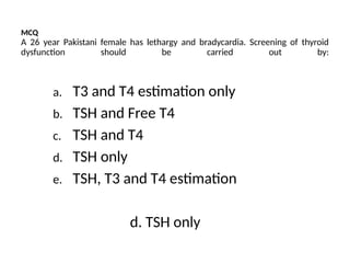 interpretation of thyroid function tests.pptx