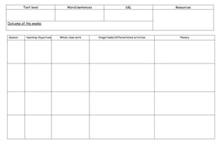 Literacy- Talk For Write blank template plan.doc