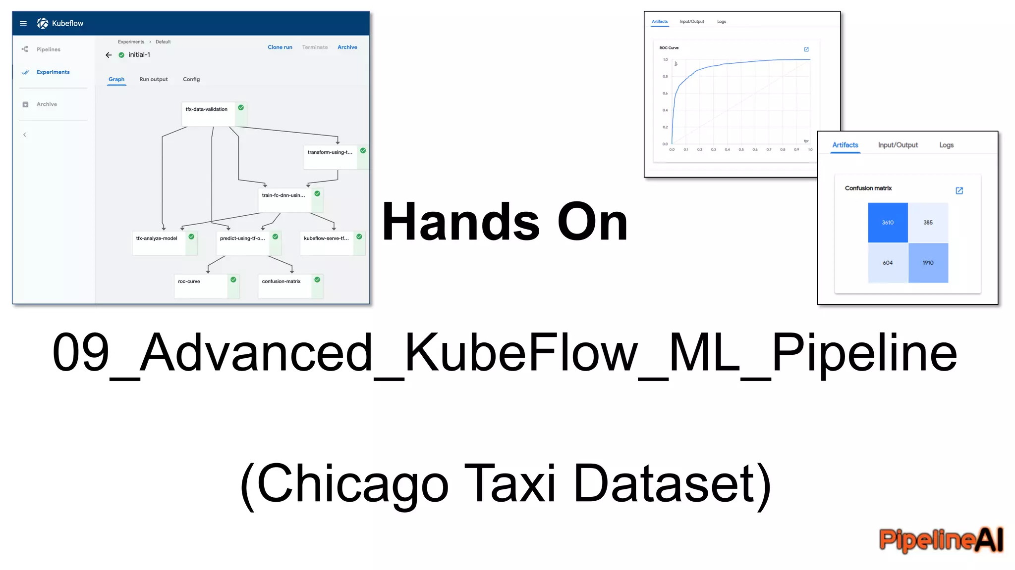 Hands On
09_Advanced_KubeFlow_ML_Pipeline
(Chicago Taxi Dataset)
 