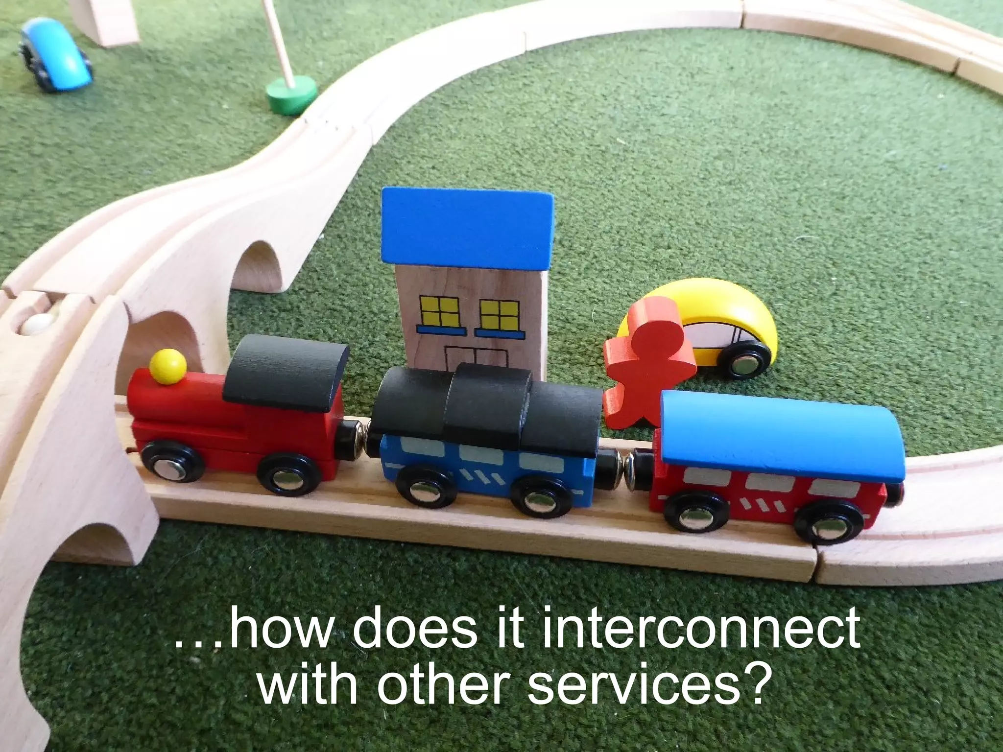…how does it interconnect
with other services?
 