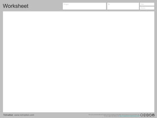 This work is licensed under the Creative Commons Attribution-ShareAlike 4.0 International License (CC BY-SA 4.0).
To view a copy of this license, visit https://creativecommons.org/licenses/by-sa/4.0/
Tetradian www.tetradian.com
Project By Date
VersionWorksheet
 