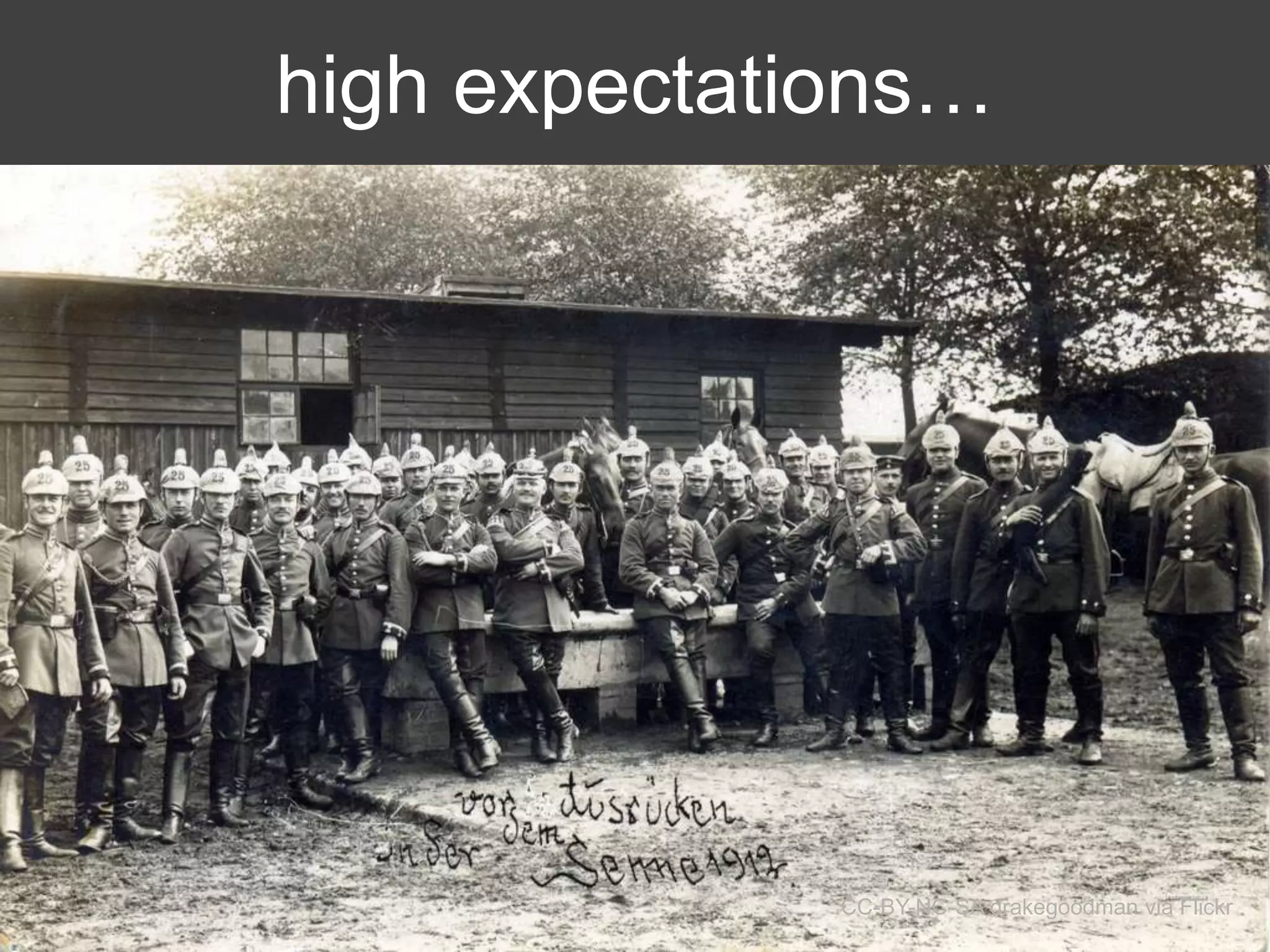 high expectations…

CC-BY-NC-SA drakegoodman via Flickr

 