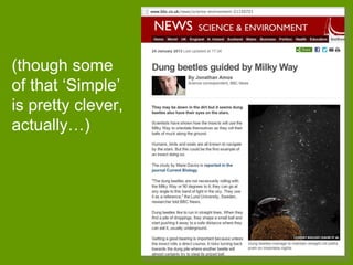 (though some
of that „Simple‟
is pretty clever,
actually…)

 