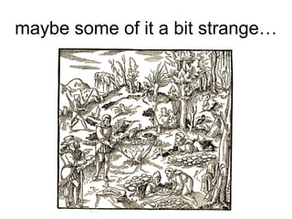 maybe some of it a bit strange…

 