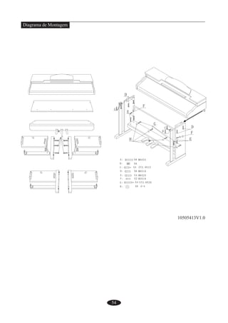 54
Diagrama de Montagem
10505413V1.0
 