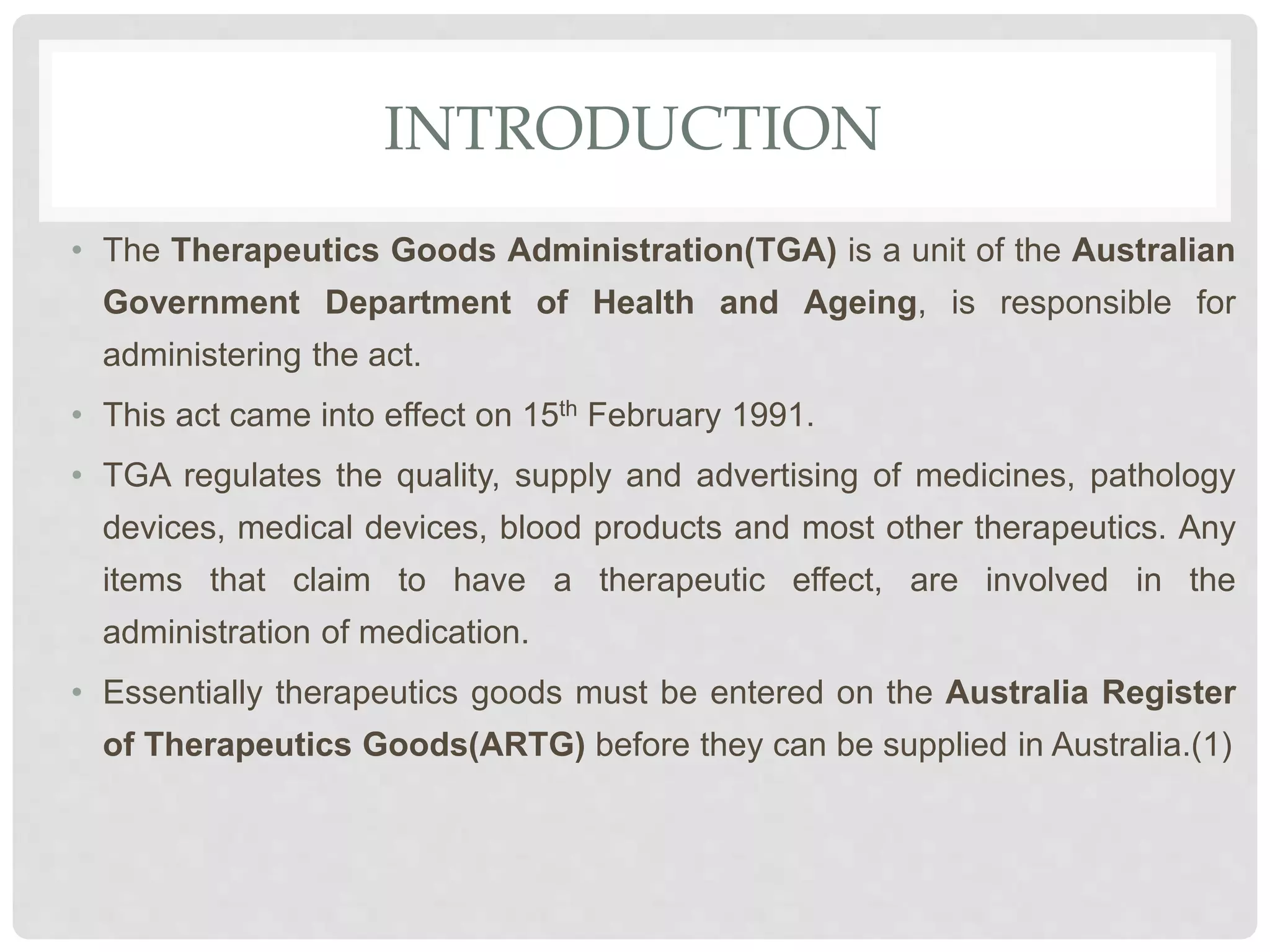 Therapeutic Goods Administration Jobs www.slideshare.net