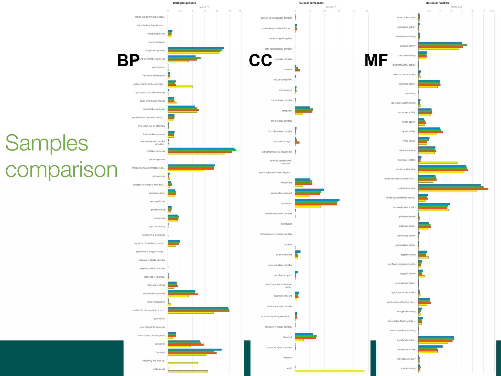 Samples
comparison
BP CC MF
 