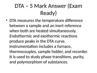 TGA_DTA_Chemistry_With_Diagrams_Notes.pptx