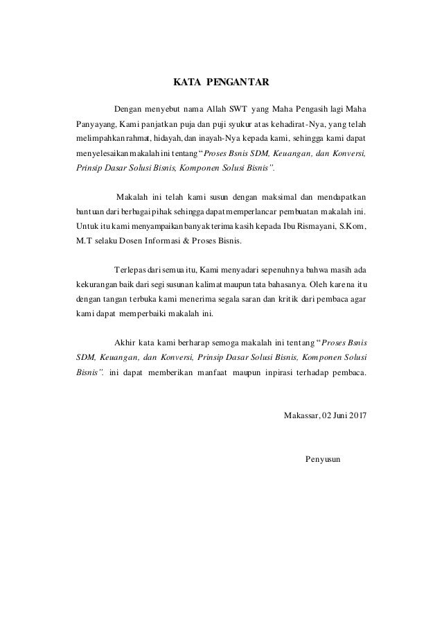 Tugas informasi proses bisnis