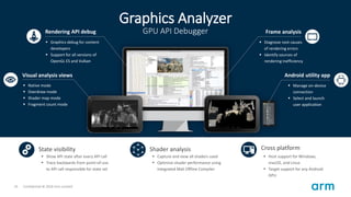 [TGDF 2019] Mali GPU Architecture and Mobile Studio | PPTX