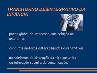 Transtorno Global do Desenvolvimento | PDF