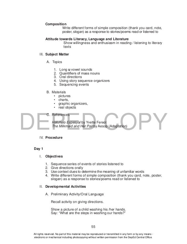 Teacher S Guide In English 4