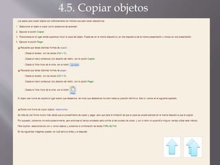 4.5. Copiar objetos
 