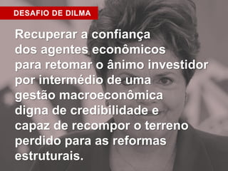 FIM DO BÔNUS DEMOGRÁFICO 
Projetada para o futuro, a curva demográfica mostra um 
Brasil com menos bebês e muito mais idosos (em milhões) 
Número de 
crianças 
(de zero a 4 anos) 
Número de 
idosos 
(acima de 60 anos) 
20 
29 
14 14 
11 
16 16 
3 
7 
14 
1960 1980 2000 2010 2020* 
*PROJEÇÃO 
FONTE CENSO/IBGE 
 