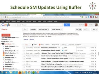 Schedule SM Updates Using Buffer




                                   ENERGISE2-0.COM
 