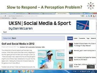 Slow to Respond – A Perception Problem?




                                      ENERGISE2-0.COM
 