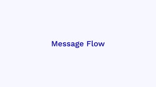 Message Flow
 