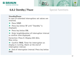 6.8.2 Standby / Pause   Special functions




                                            57
 