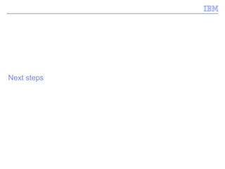 Next steps  
