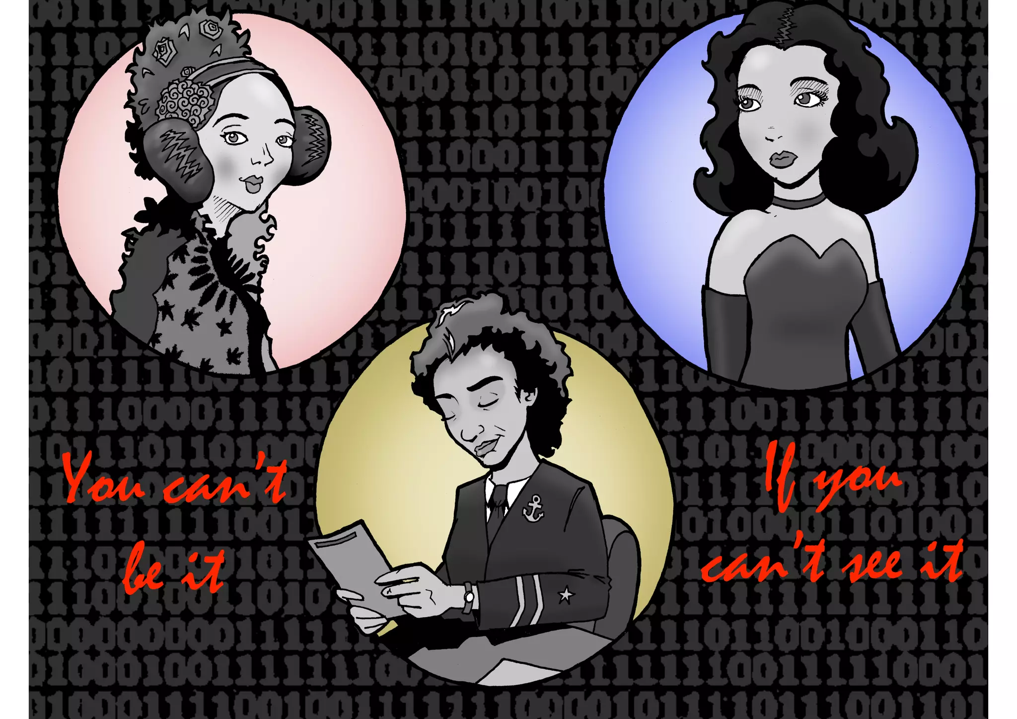 You can’t
be it
If you
can’t see it
 