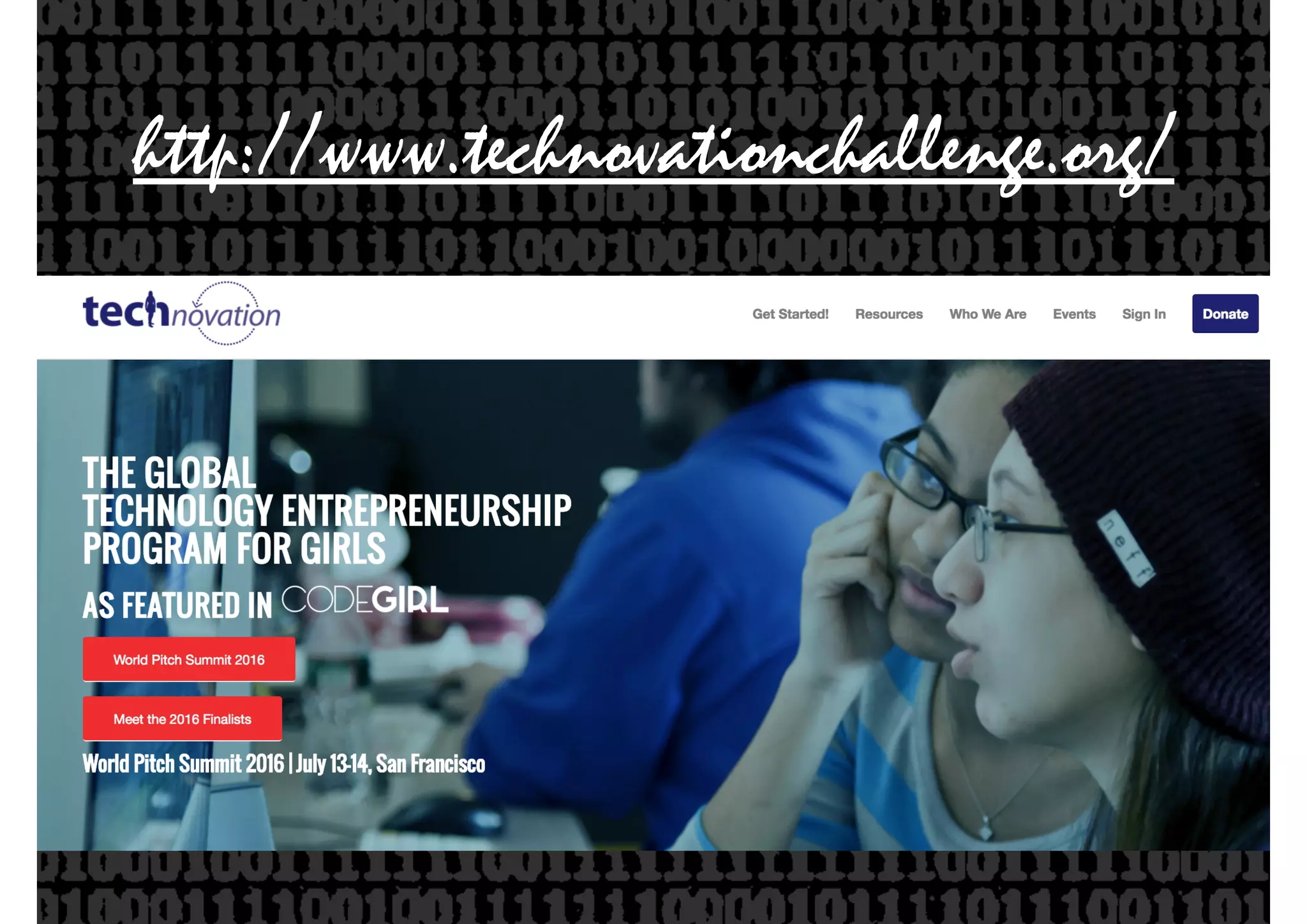 http://www.technovationchallenge.org/
 