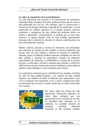 Teoria General de Sistemas