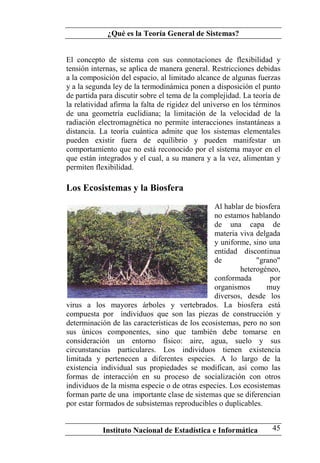 Teoria General de Sistemas