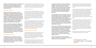 También es importante mencionar que el tamaño de la
ENL puede ser mucho más grande que la empres
a promedio. Imagine usted el patrimonio de la
Cruz Roja Internacional, o los Clubes Rotarios o las
fundaciones teletón.
OBLIGACIONES DIVERSAS
Aunque en la mayoría de los casos este tipo de
entidades no serán contribuyentes de un impuesto
a las utilidades, es común que sí tengan que cumplir
con otro tipo de obligaciones legales y fiscales. Por
ejemplo, en su calidad de patrón, al tener empleados,
se deberá cumplir con las obligaciones laborales y de
seguridad social. Si realizan actividades comerciales
(venta de productos relativos a su actividad por
ejemplo), es probable que tengan que cumplir con
obligaciones de impuestos a las ventas (IVA).
También es común que este tipo de entidades, por
sus características, estén reguladas con obligaciones
adicionales que el resto de las entidades no tienen.
Por ejemplo, obligaciones de presentación de
reportes o declaraciones informativas, rendición de
cuentas a algún organismo regulador, renovación de
permisos para mantenerse como no contribuyentes,
información sobre el logro de objetivos o sus alcances
en la sociedad, entre otros.
ADMINISTRACIÓN Y CONTROL
Al manejar recursos, el control interno se vuelve
requisito fundamental en su operación. No por ser
una entidad cuyo objeto no es buscar utilidades, se
puede permitir descuidar sus recursos y patrimonio.
Fraudes importantes se han cometido en sindicatos y
en fundaciones por ejemplo.
It is also important to mention that NPOs size can be
much larger than the average company. As a reference
consider the assets of The International Red Cross, the
Rotary Clubs, or the diverse telethon foundations.
DIVERSE OBLIGATIONS
Even though the entities mentioned above will not
be profit taxed, it is common for them to comply with
other types of legal and fiscal obligations. For instance,
if an employer has a workforce, his company must
comply with labor and social security obligations.
If they carry out commercial activities (e.g., sales),
they will likely have to comply with sales tax (VAT)
obligations.
It is also expected that NPOs, due to their character, are
regulated by additional obligations that other entities
are not subject to. Examples of those obligations
include submitting reports or informative declarations,
rendering accounts to a regulatory body, renewing
permits to remain within the non-taxpayer status,
and providing information on the achievement of
objectives or their scope in society.
ADMINISTRATION AND CONTROL
When managing resources, internal control becomes
a fundamental requirement of the organization
operation. Just because an entity is not pursuing
profits, it cannot allow itself to neglect its resources
and assets. Unions and foundations have sustained
considerable fraud in the past.
Audit of financial statements in these types of entities
is also a frequently requested requirement not just
to comply with any legal obligation, but as part of
accountability and internal sound control. The opinion
8 9
La auditoría de estados financieros de este tipo de
entidades es también un requisito frecuentemente
solicitado. Y no solo para cumplir con alguna
obligación legal, sino como parte de la rendición de
cuentas y de un control interno sólido. La opinión
de un experto objetivo e independiente reducirá
la asimetría de información entre la administración
de esa ENL y la de los responsables de vigilar su
patrimonio.
Otra característica frecuentemente observada en este
tipo de entidades es que en sus orígenes, el personal
que se desempeña en ellas no necesariamente tiene
experiencia administrativa, contable o legal. Los
recursos pueden ser limitados, las necesidades muchas
y la prioridad no es tener un aparato administrativo
pesado y oneroso. Sobre la marcha, cuando se va
creciendo, comienzan a requerir apoyo precisamente
para tener bases sólidas sobre las cuales podrá seguir
persiguiendo su objetivo.
En las firmas de la red TGS, tenemos experiencia en el
apoyo a este tipo de entidades. Considerando siempre
el costo-beneficio, ofrecemos apoyo y herramientas
para las entidades no lucrativas. No es necesario
que cada una recorra la curva de aprendizaje para
eficientar su operación y aumentar su control interno.
Sus recursos son frecuentemente limitados y la
experiencia de un asesor externo será valiosa para
lograr esa eficiencia.
Nos dará mucho gusto tener la oportunidad de
auxiliar a las entidades no lucrativas que generalmente
benefician mucho a nuestra sociedad.
of an objective and independent expert will reduce
information asymmetry between the management
of the NPO and those responsible for overseeing its
assets.
Another frequent trend observed in this type of entity
is that, in many cases, the personnel working there
don’t necessarily have administrative, accounting,
or legal experience. When resources are limited and
the needs are many, NPOs prioritize lighter and less
populated administrative structures. As they grow,
they also need extra support to develop robust
organizations where they can continue to pursue their
goals.
Our TGS network firms have experience in supporting
all types of entities. We always consider the cost-
benefit side of operations, we can offer support and
provide robust tools to nonprofit entities. We want
to keep NPOs from taking steep learning curves
to streamline their operations and increase their
internal controls. We know precious resources are
often limited, this is precisely where the expertise of
an outside consultant can be valuable in achieving
efficiency.
We look forward to having the chance of assisting
nonprofit entities that give back to society.
Horacio ROCHA - Partner
TGS MEXICO Rocha - TGS member
MÉXICO
 