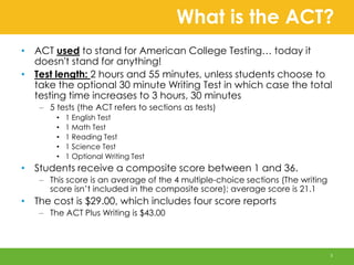 SAT vs. ACT | PPTX