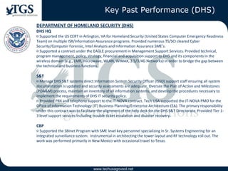 Dhs Intelligence Process Tgs capabilities brief | PPT
