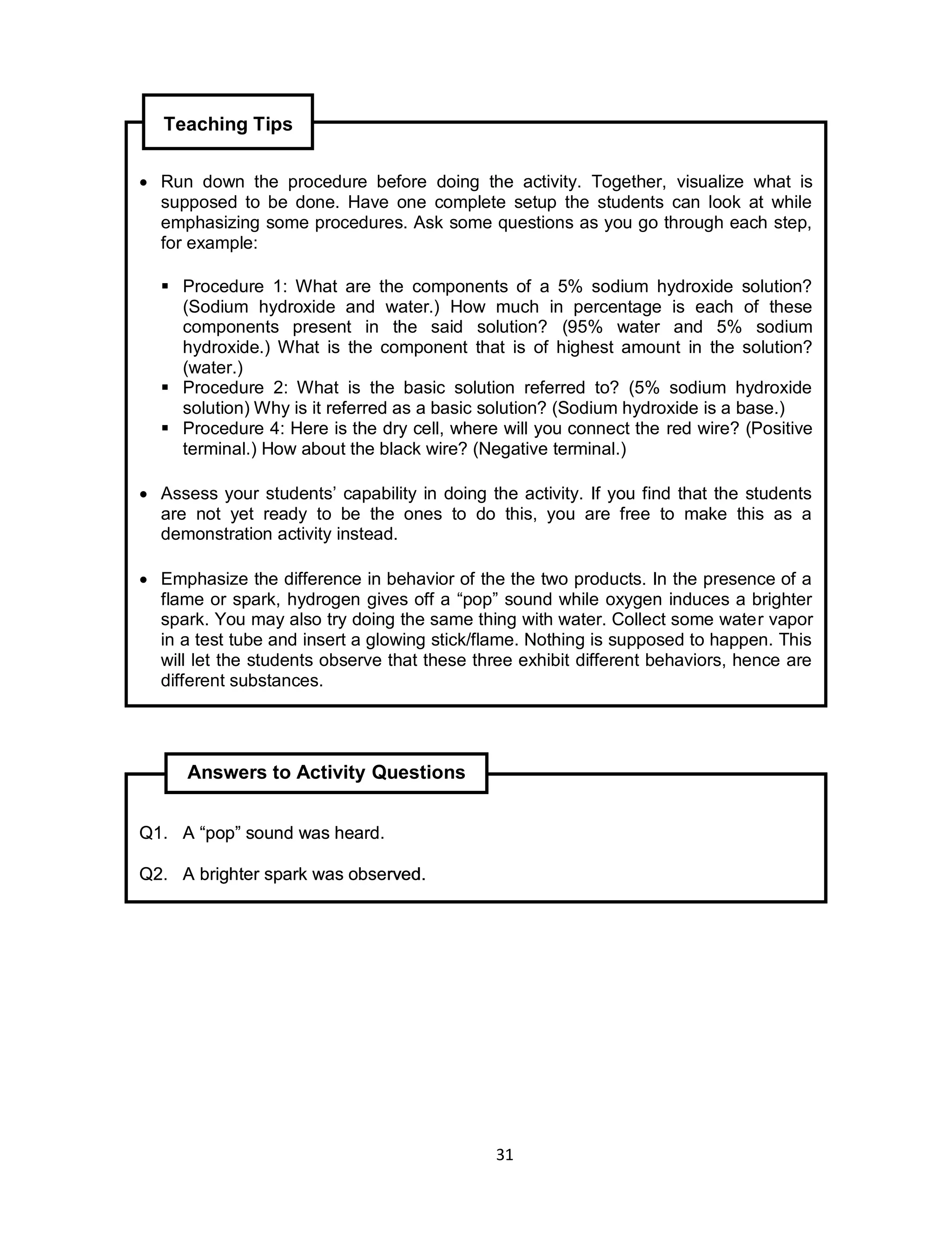 Science 7 Teachers Guide Department of Education | PDF