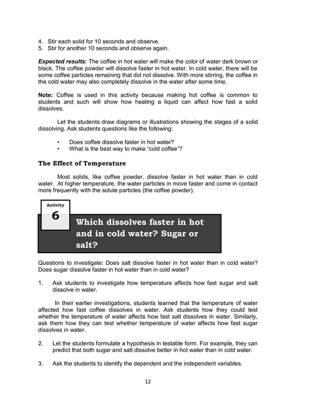 Science 7 Teachers Guide Department of Education | PDF