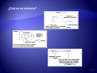 ¿Qué es un sistema?




                      12
 